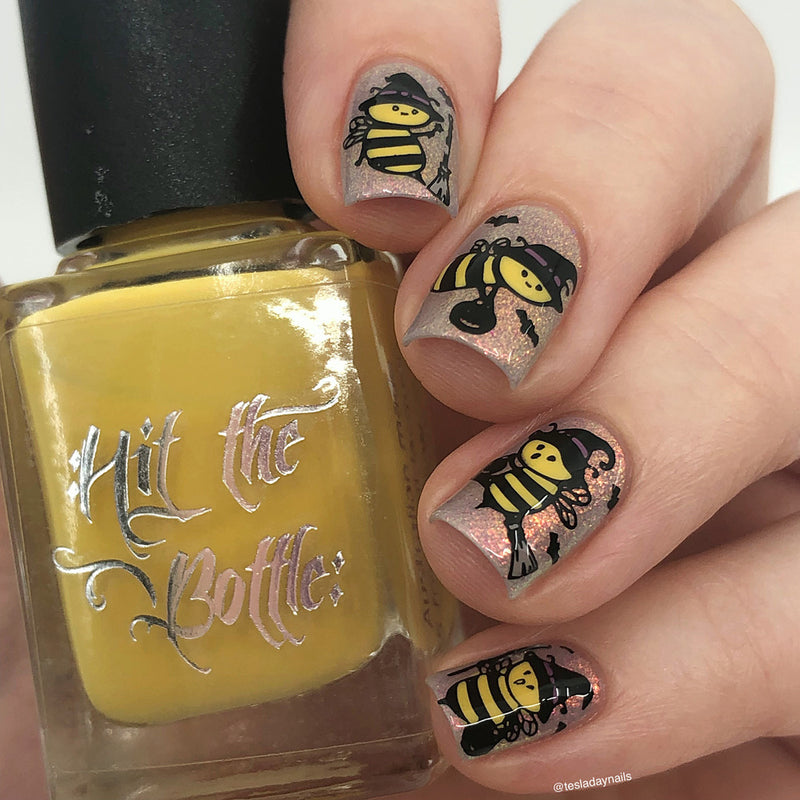 Hit The Bottle - So Creepin Cute Stamping Plate