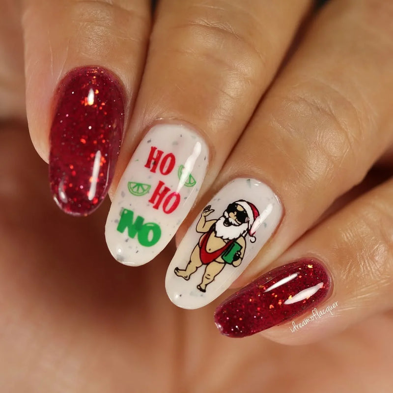 Hit The Bottle - Bah Humbug 04 Stamping Plate