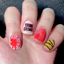 UberChic Beauty - Comfy Clothes and Murder Shows Stamping Plate
