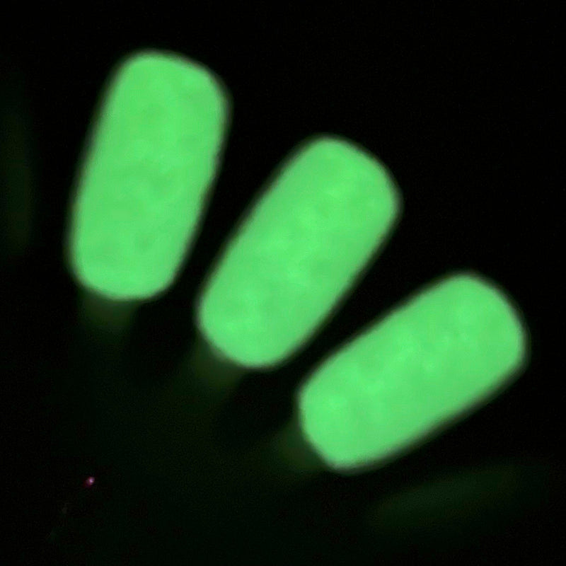 Dam Nail Polish - Big Glowing Dill Nail Polish (Flash Reflective +Glow In the Dark)