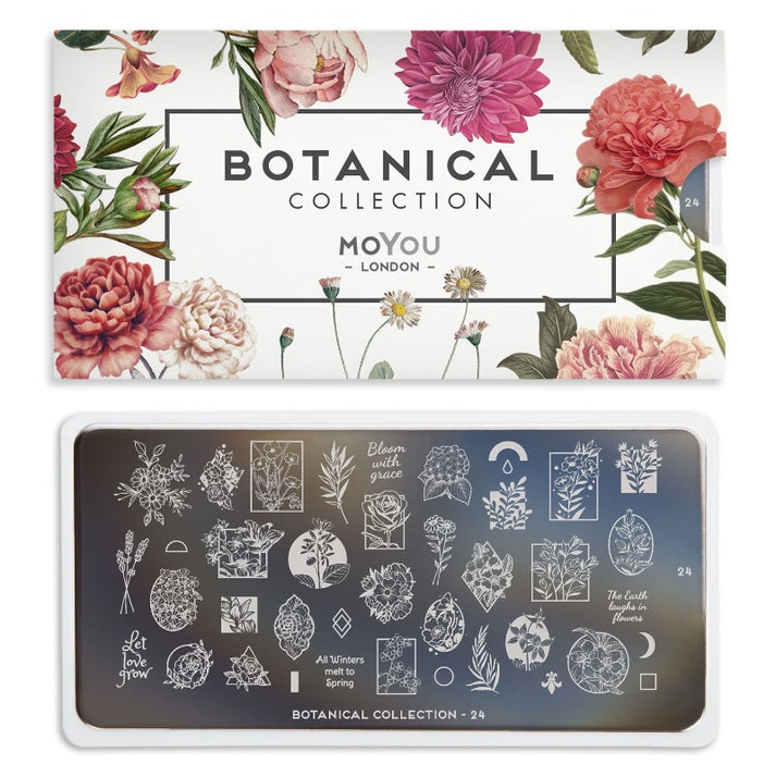 MoYou-London - Botanical 24 Stamping Plate