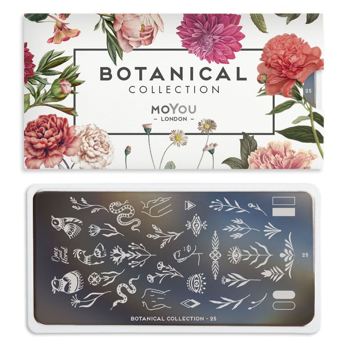 MoYou-London - Botanical 25 Stamping Plate