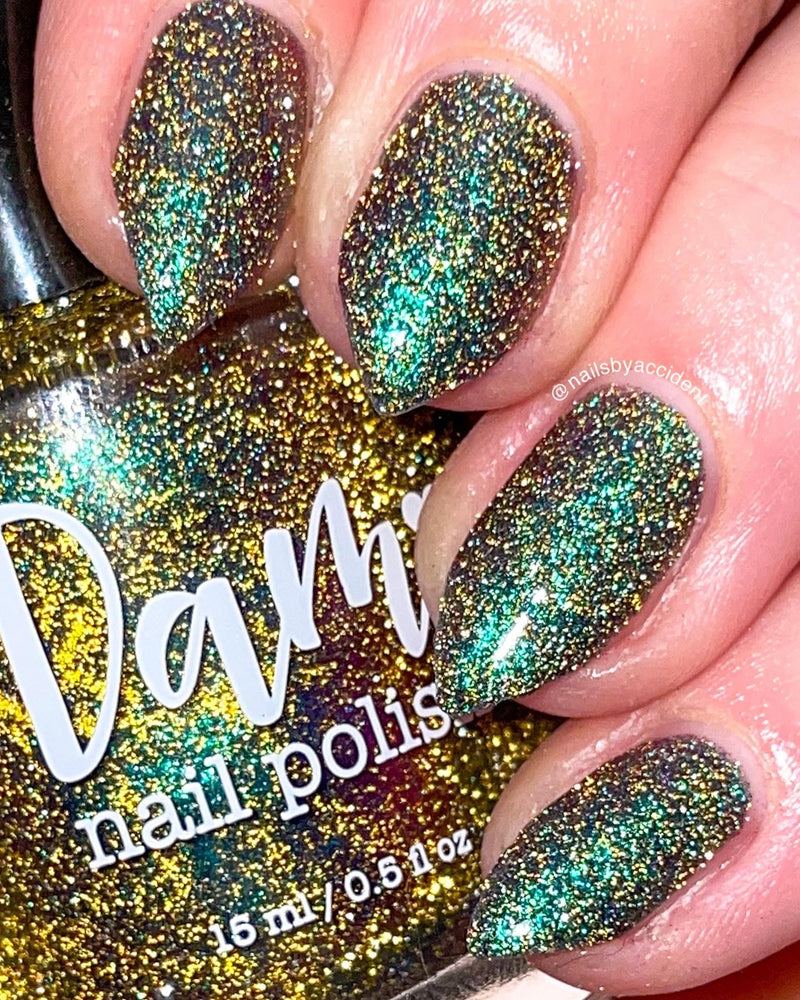 Dam Nail Polish - Crying rn Nail Polish (Flash Reflective)