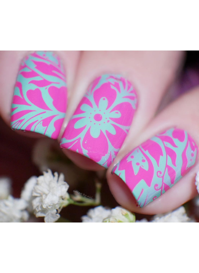 UberChic Beauty - Kiss Me On My Tulips Stamping Polish