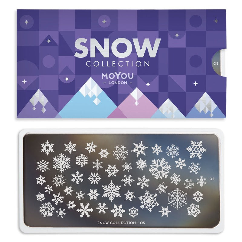 MoYou-London - Snow 05 Stamping Plate