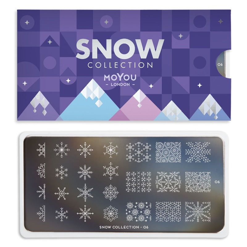 MoYou-London - Snow 06 Stamping Plate