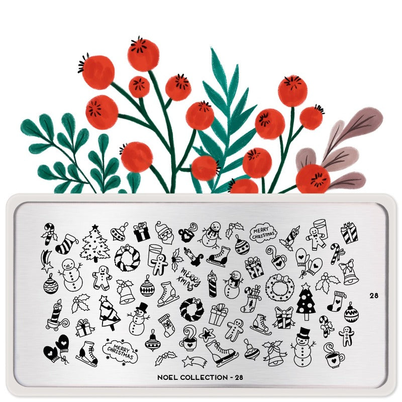 MoYou-London - Noel 28 Stamping Plate