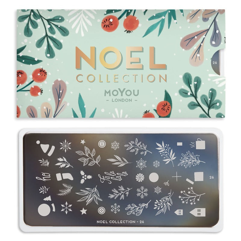 MoYou-London - Noel 26 Stamping Plate