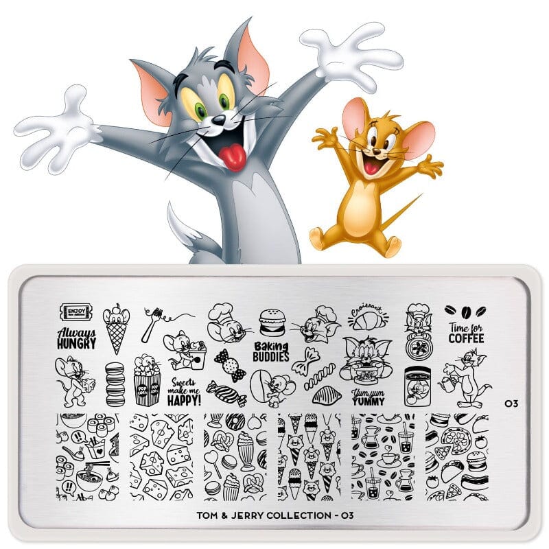 MoYou-London - Tom & Jerry 03 Stamping Plate