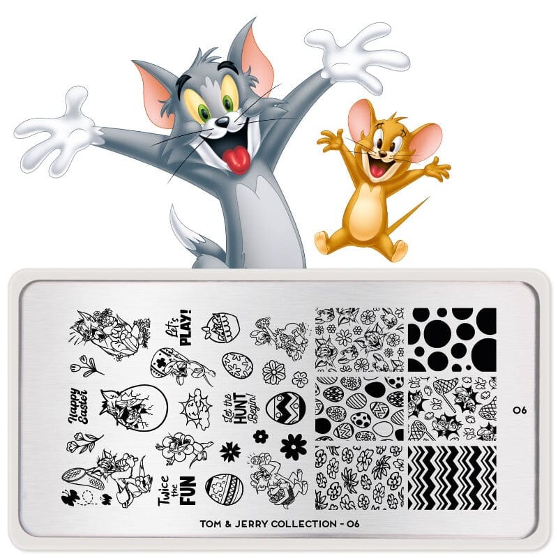 MoYou-London - Tom & Jerry 06 Stamping Plate
