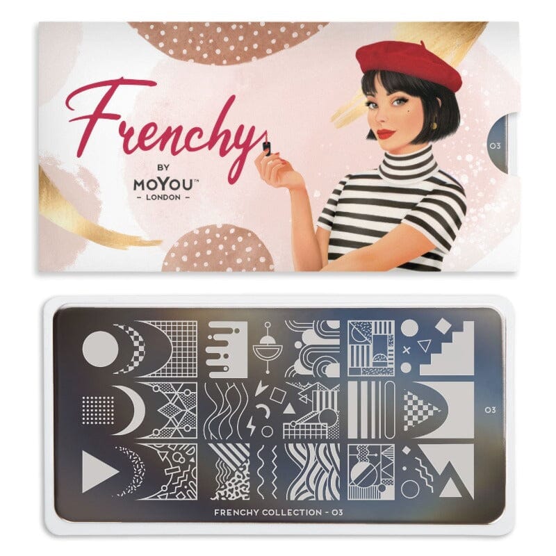 MoYou-London - Frenchy 03 Stamping Plate