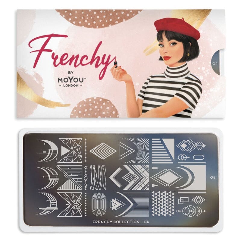 MoYou-London - Frenchy 04 Stamping Plate