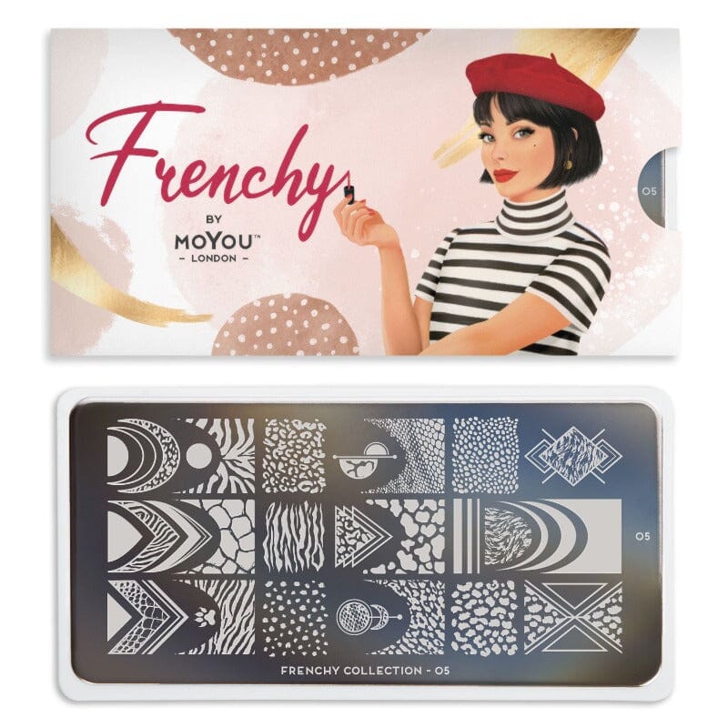 MoYou-London - Frenchy 05 Stamping Plate