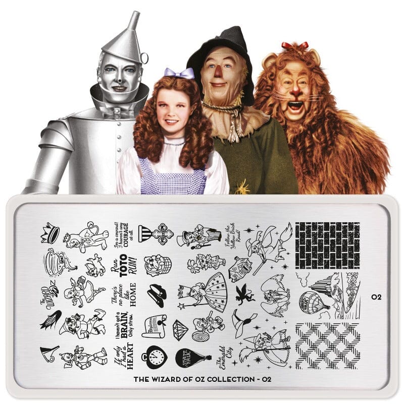 MoYou-London - The Wizard of Oz 02 Stamping Plate