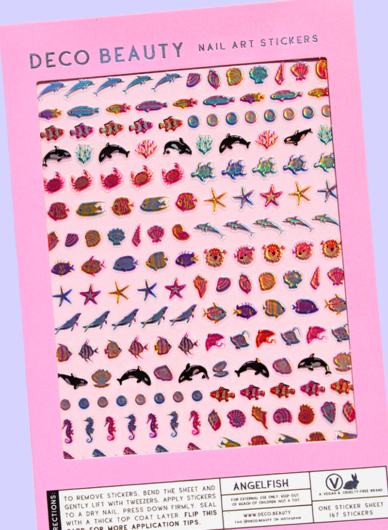 Deco Beauty - Angelfish Nail Stickers