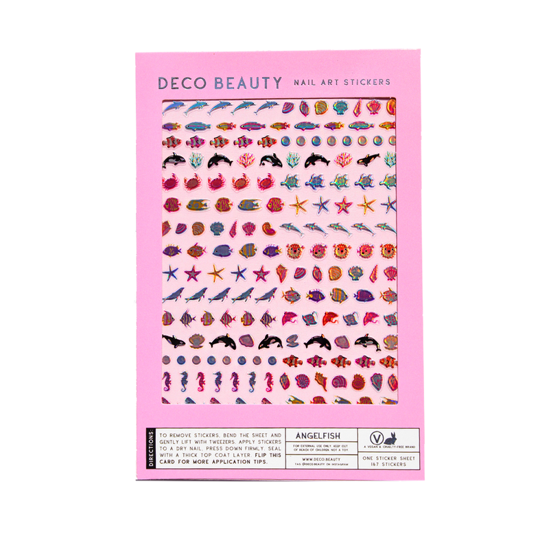 Deco Beauty - Angelfish Nail Stickers
