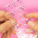 MoYou-London - Gel Nail Strip - Confetti Dip