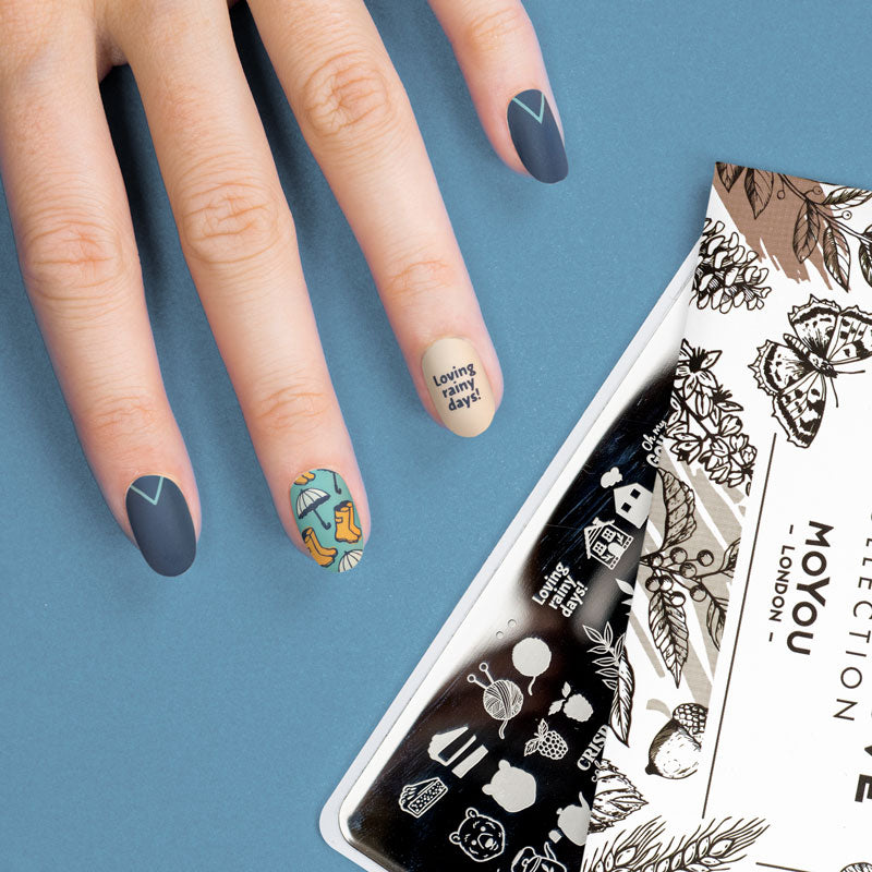 MoYou-London - Fall in Love 16 Stamping Plate