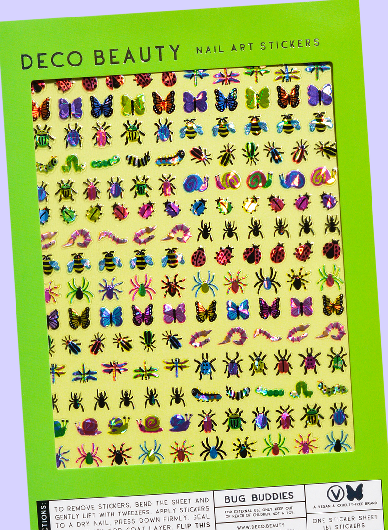 Deco Beauty - Bug Buddies Nail Stickers