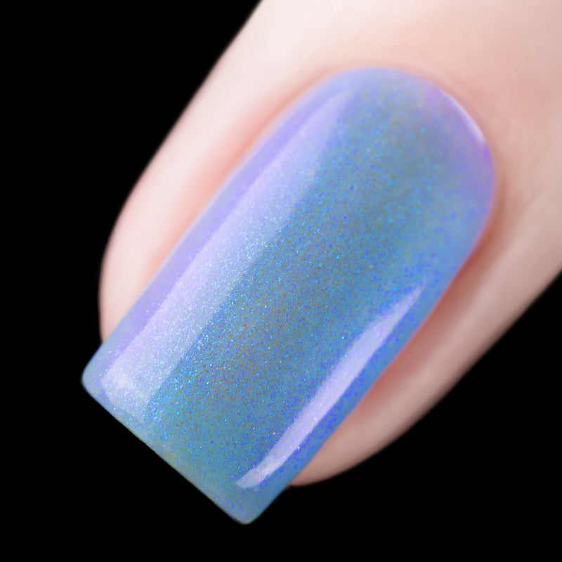 [Preorder, Ships Early Oct] Cadillacquer - The Fire‘s Burning Blue Nail Polish (Glow in the Dark)