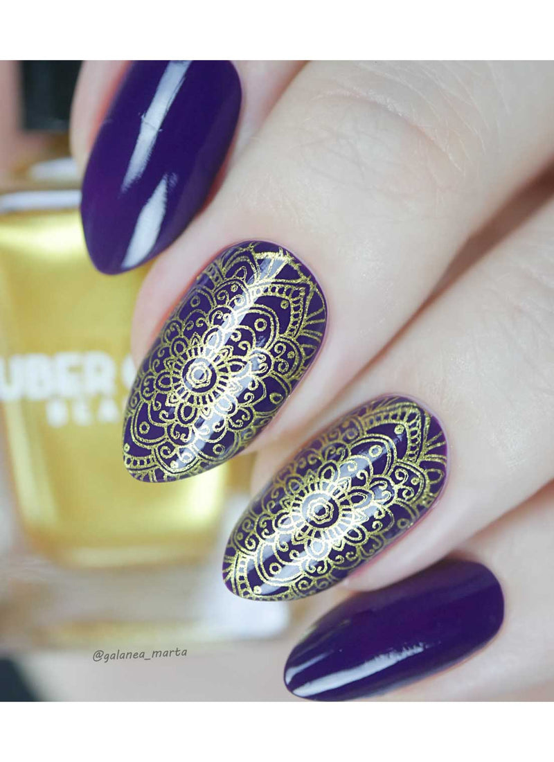 UberChic Beauty - Satin Brass Stamping Polish