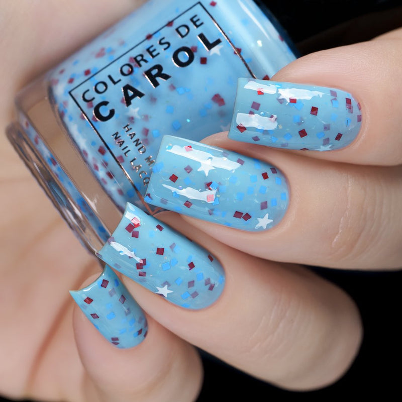 Colores de Carol - Brave Blue Nail Polish