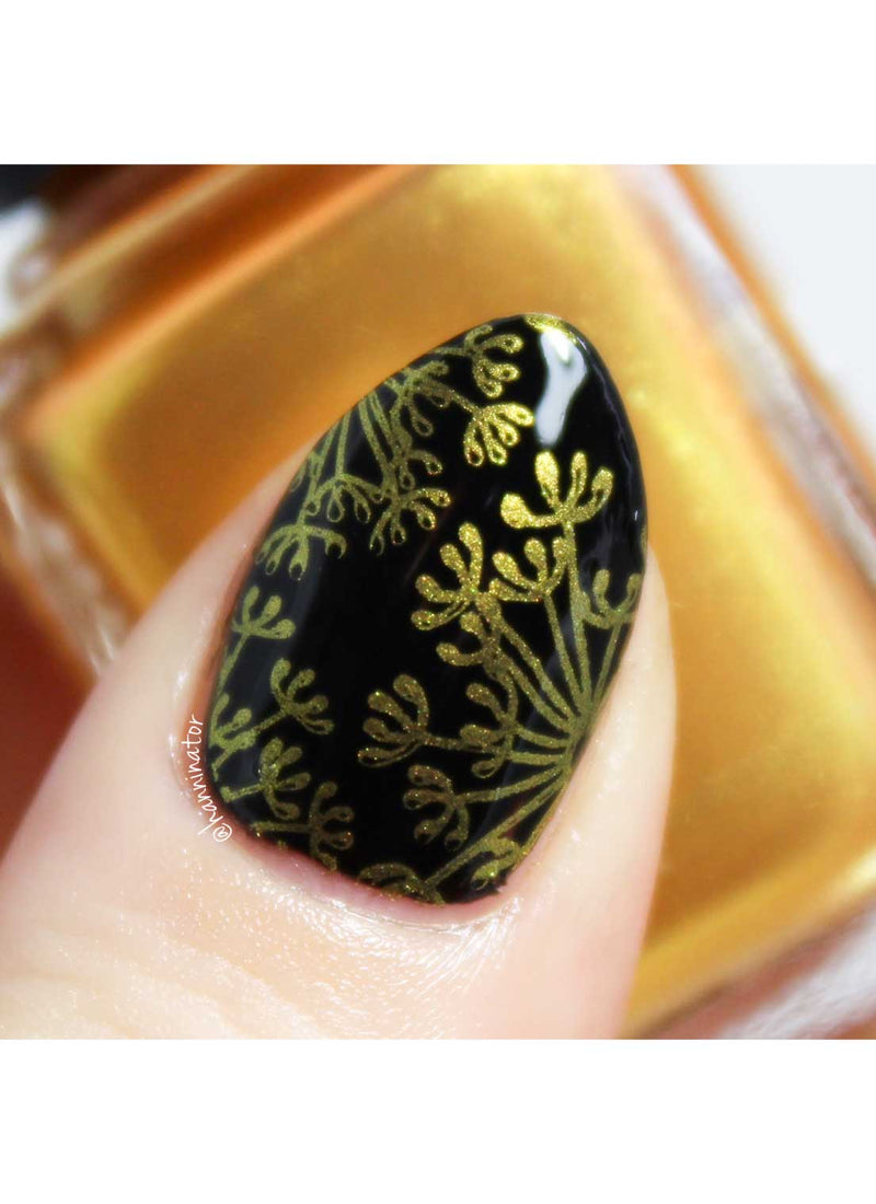 UberChic Beauty - Satin Brass Stamping Polish