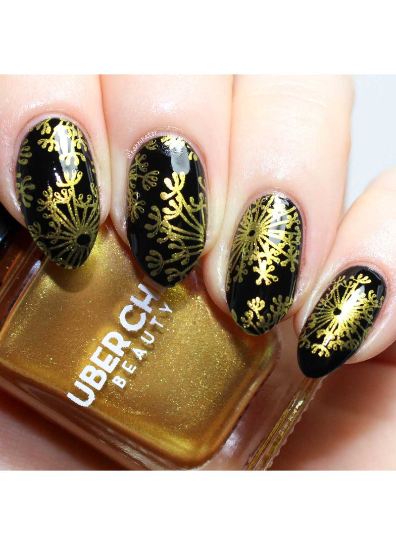 UberChic Beauty - Satin Brass Stamping Polish