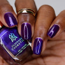 Clionadh Cosmetics - Butterfly Pea Flower Nail Polish (Magnetic)