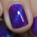 Clionadh Cosmetics - Butterfly Pea Flower Nail Polish (Magnetic)