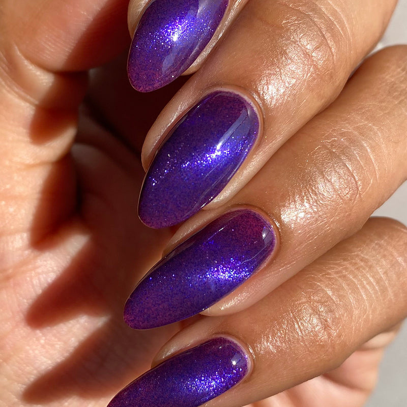 Clionadh Cosmetics - Butterfly Pea Flower Nail Polish (Magnetic)