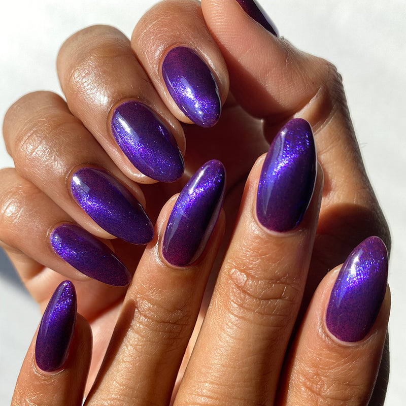 Clionadh Cosmetics - Butterfly Pea Flower Nail Polish (Magnetic)