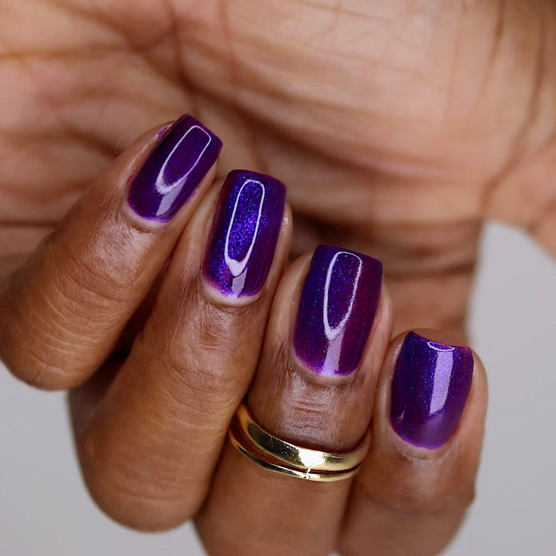 Clionadh Cosmetics - Butterfly Pea Flower Nail Polish (Magnetic)