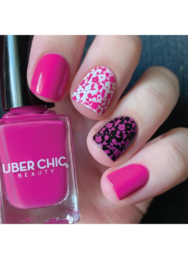 UberChic Beauty - Kiss Me On My Tulips Stamping Polish