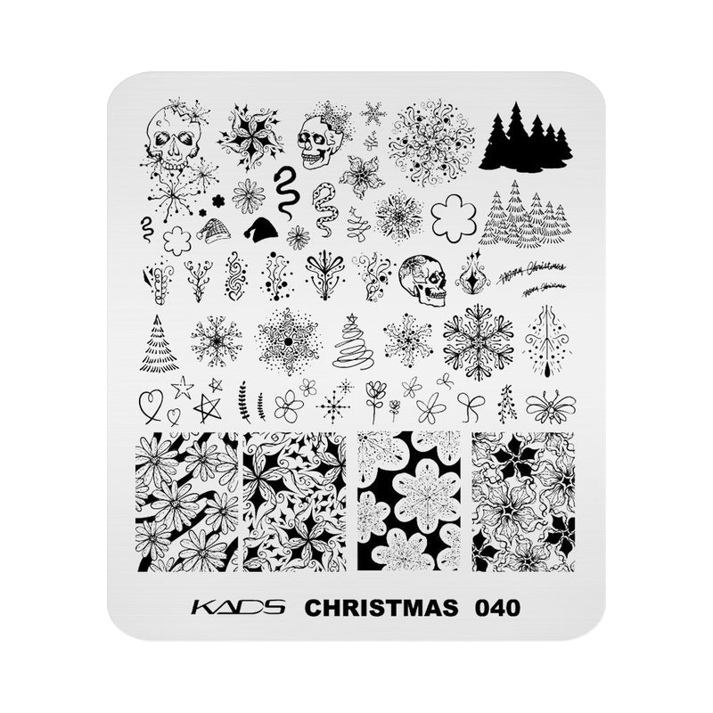 Kads - Christmas 040 Stamping Plate