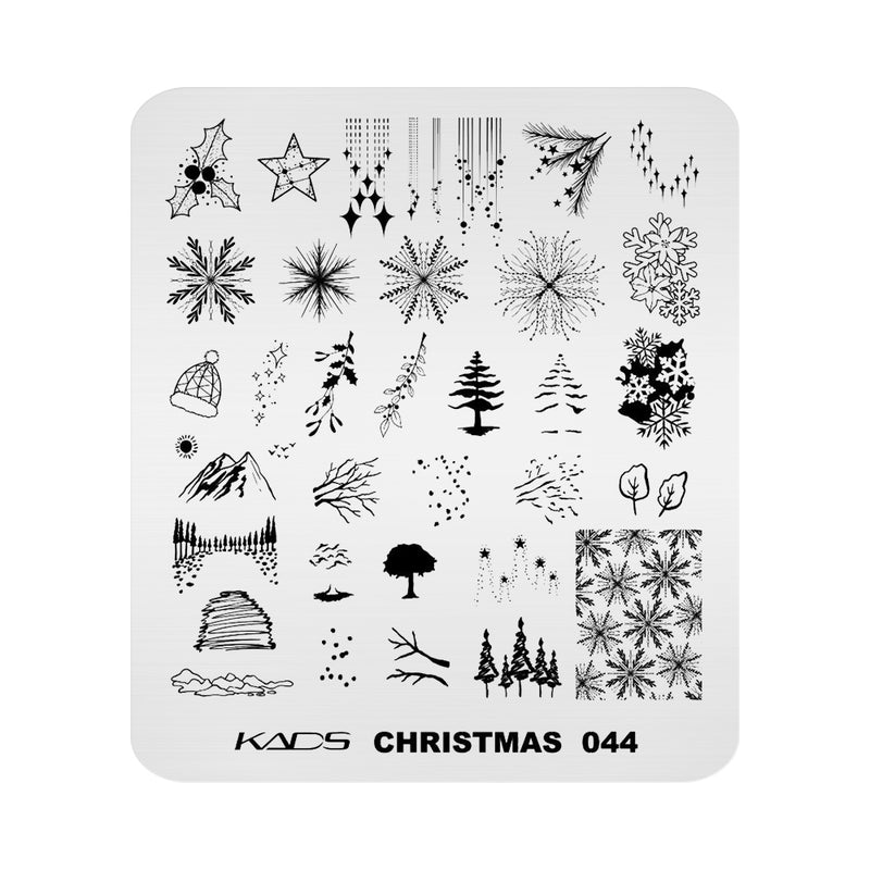 Kads - Christmas 044 Stamping Plate