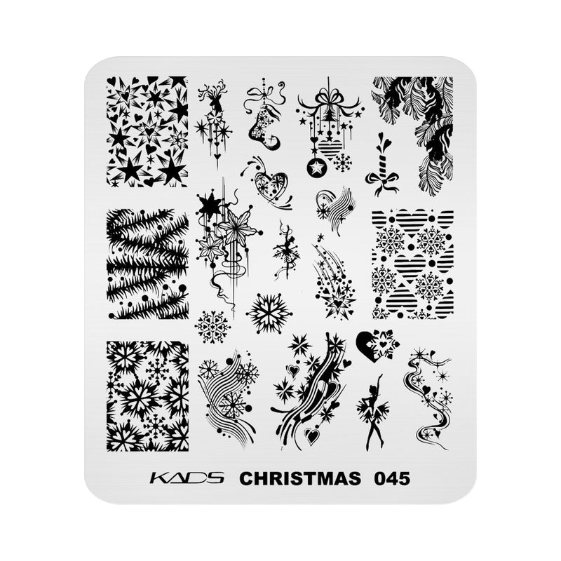 Kads - Christmas 045 Stamping Plate