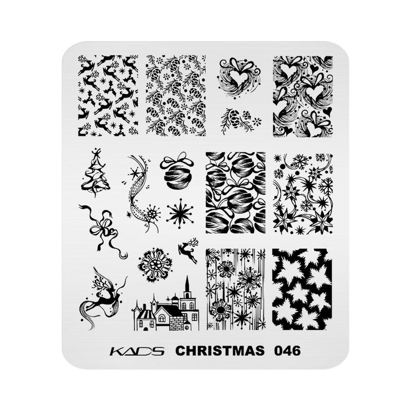 Kads - Christmas 046 Stamping Plate