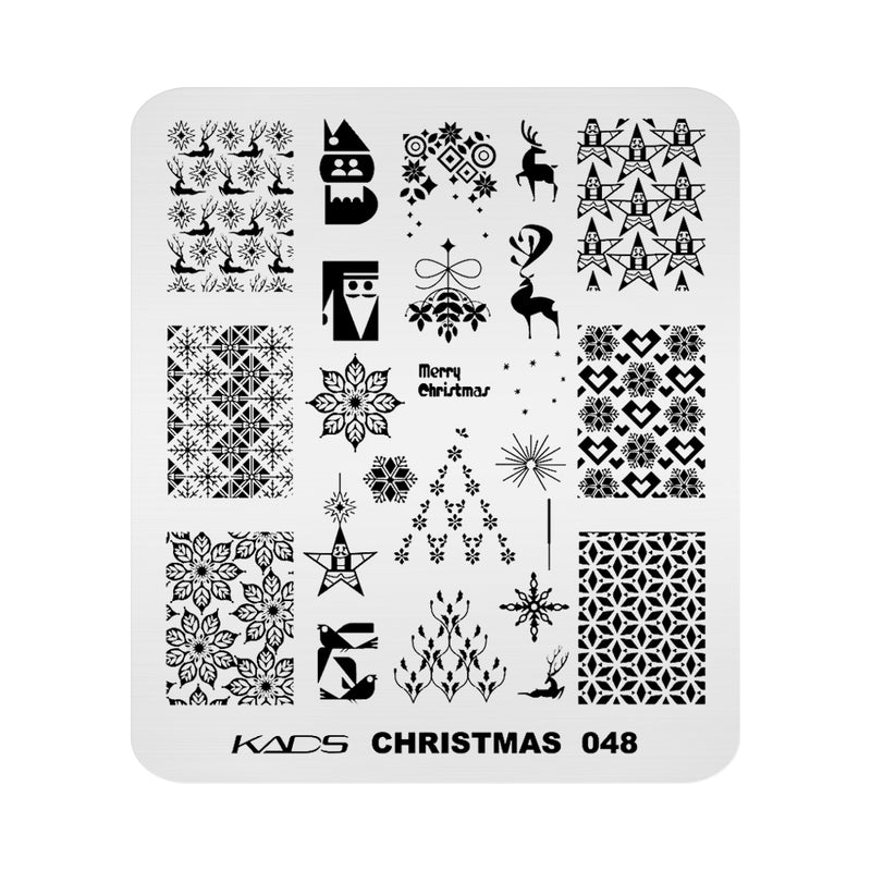 Kads - Christmas 048 Stamping Plate