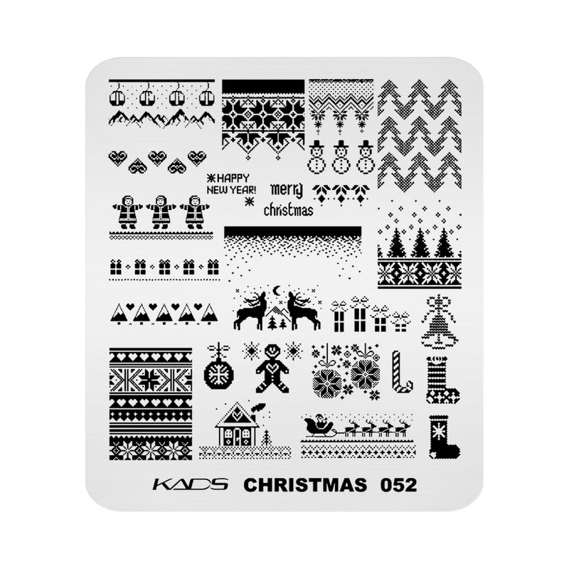 Kads - Christmas 052 Stamping Plate