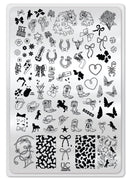 UberChic Beauty - Coquette Cowgirl Stamping Plate