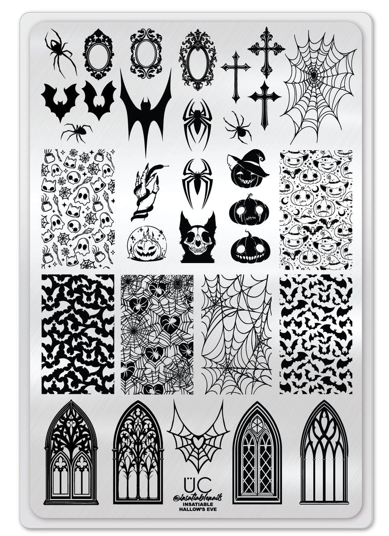 UberChic Beauty - Insatiable Hallows Eve Stamping Plate