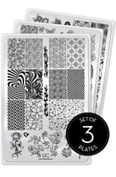 UberChic Beauty - Just For Claws Collection 03 Stamping Plates