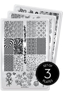 UberChic Beauty - Just For Claws Collection 03 Stamping Plates