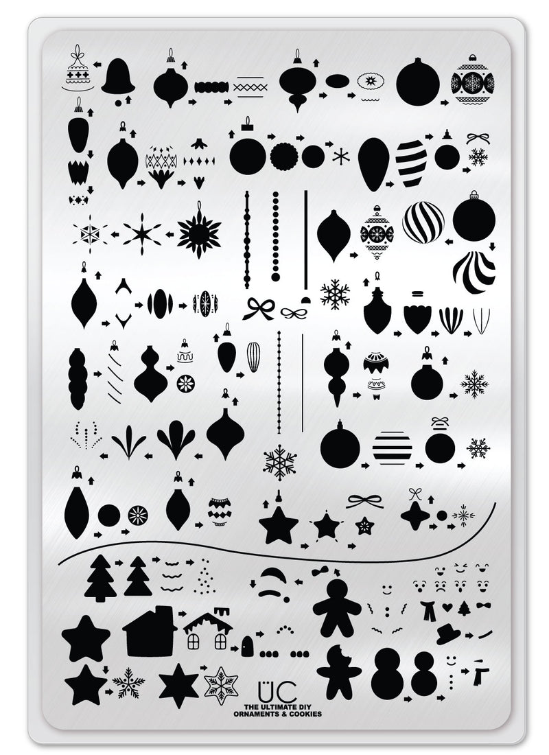 UberChic Beauty - The Ultimate DIY: Cookies & Ornaments Stamping Plate