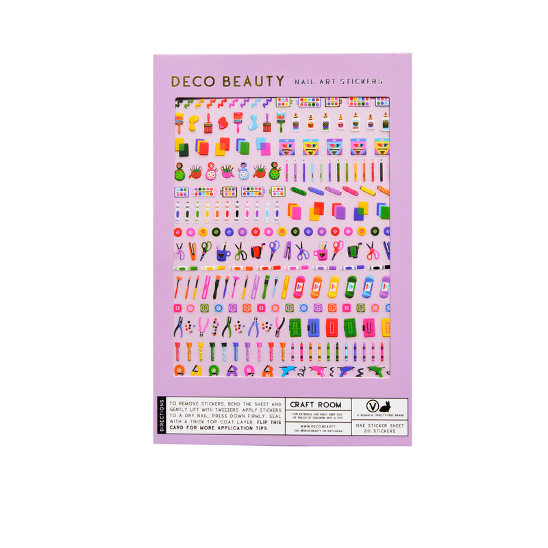 Deco Beauty - Craft Room Nail Stickers