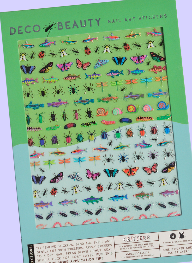 Deco Beauty - Critters Nail Stickers