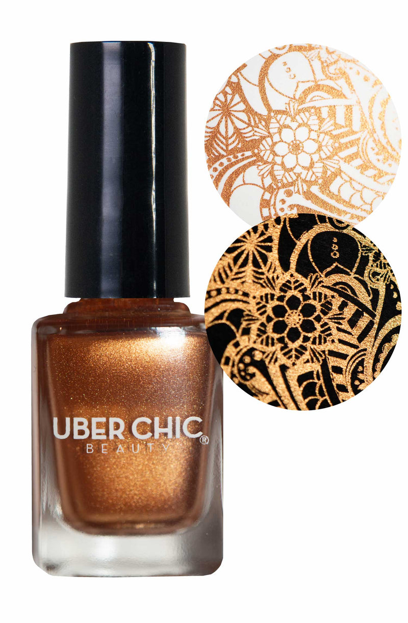 UberChic Beauty - Caramel Apple Stamping Polish