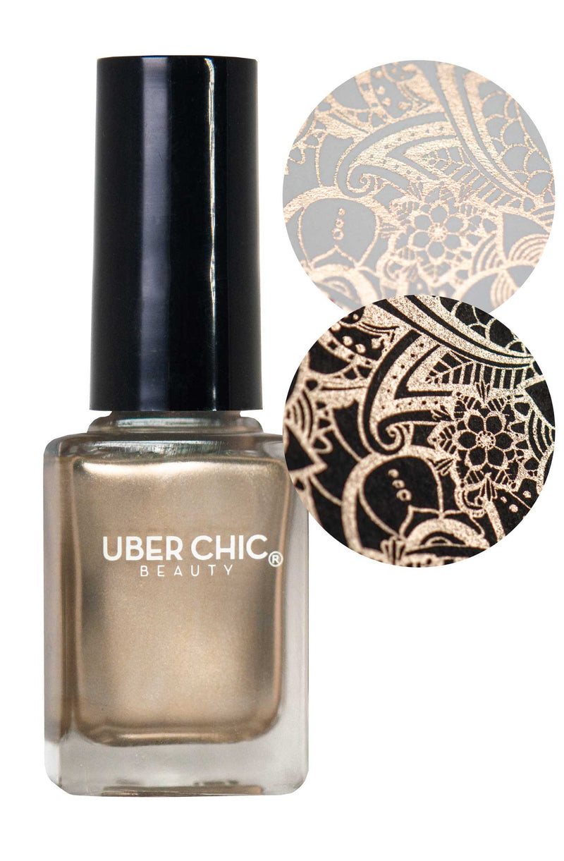 UberChic Beauty - Champagne Stamping Polish