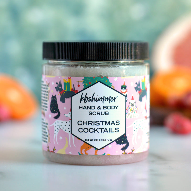 KBShimmer - Christmas Cocktails Sugar Scrub